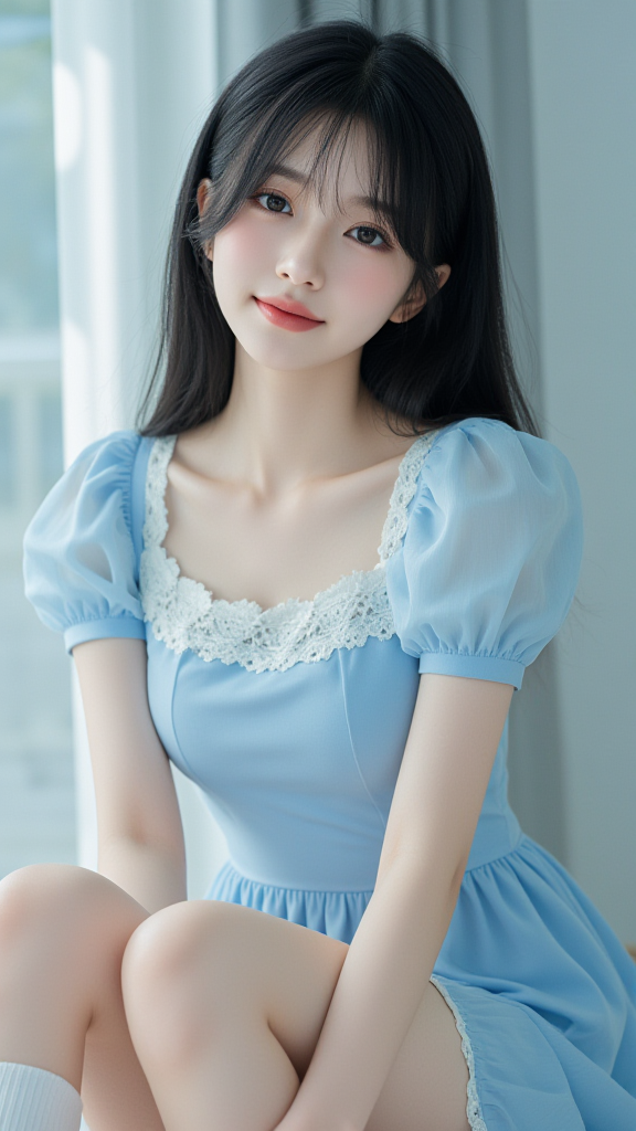 甜美可爱清纯少女