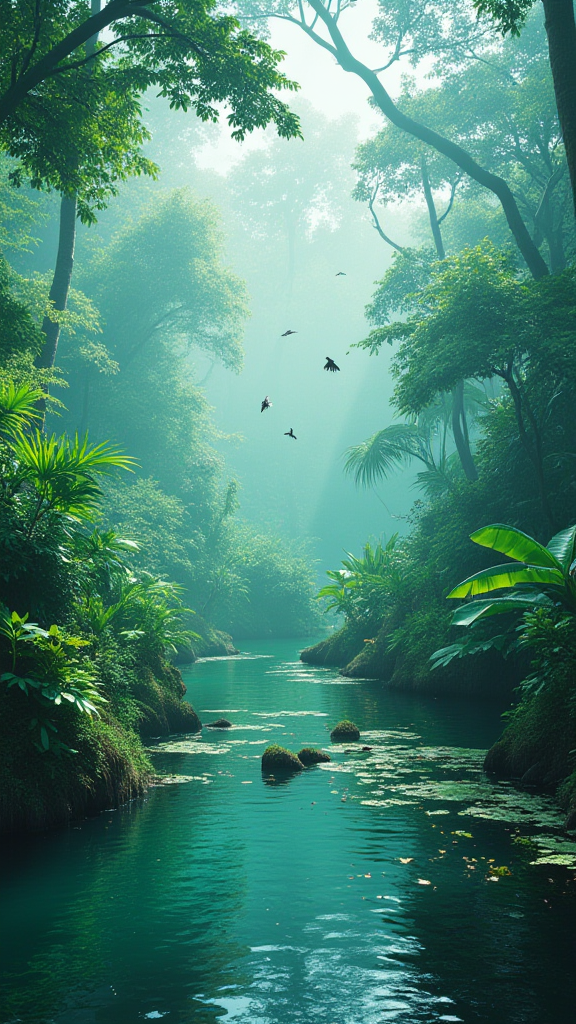 热带雨林美景