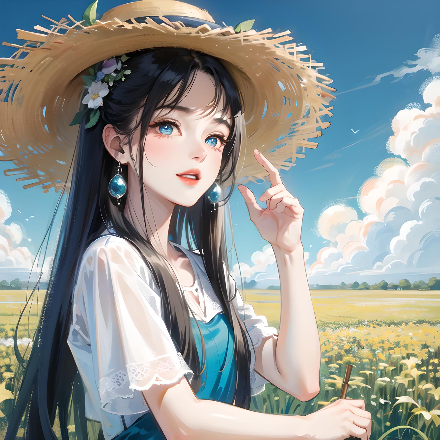 精致的女孩