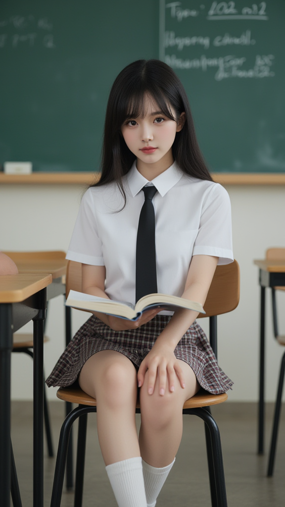 教室女孩