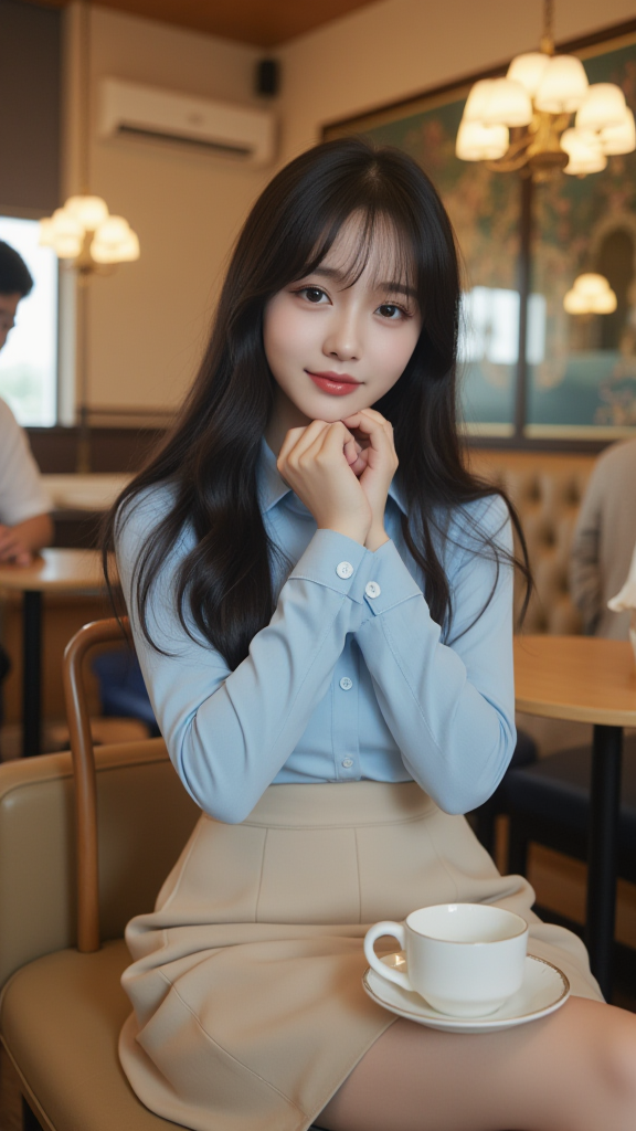 咖啡厅女孩
