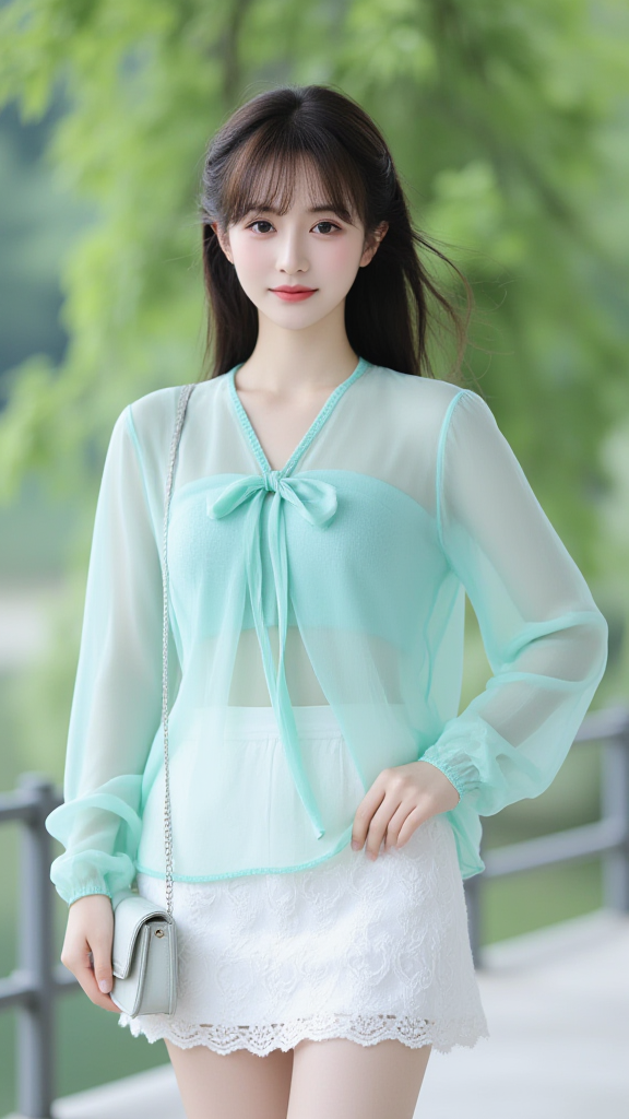 街拍美女