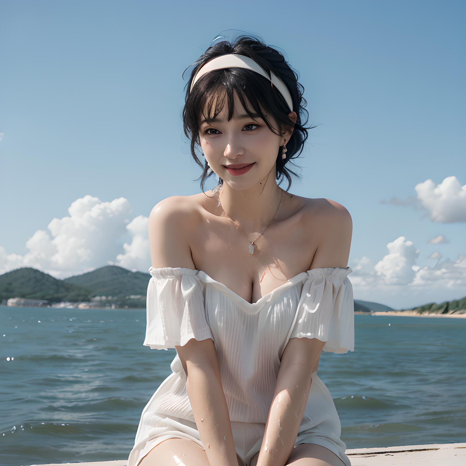 美人与海