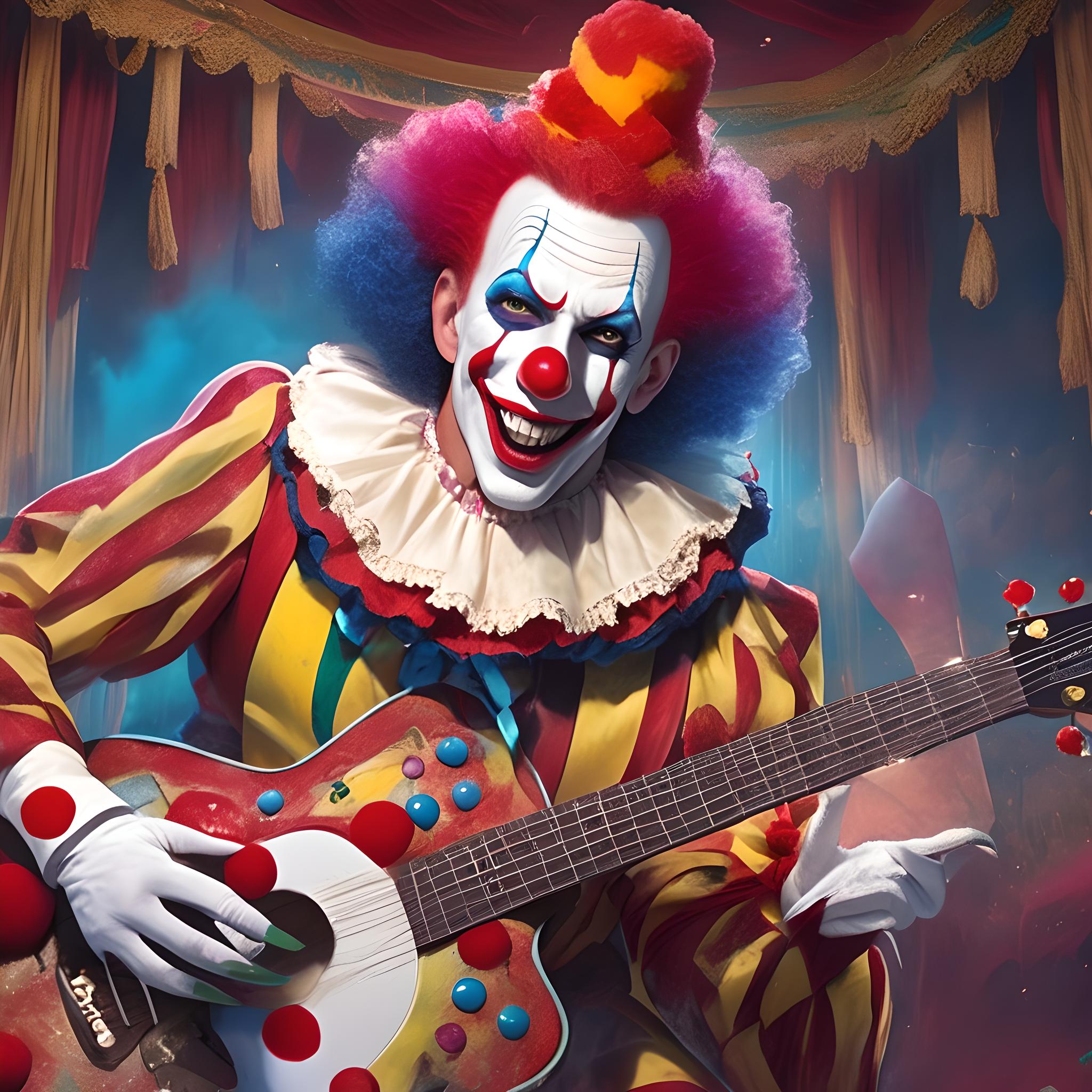 小丑弹吉他