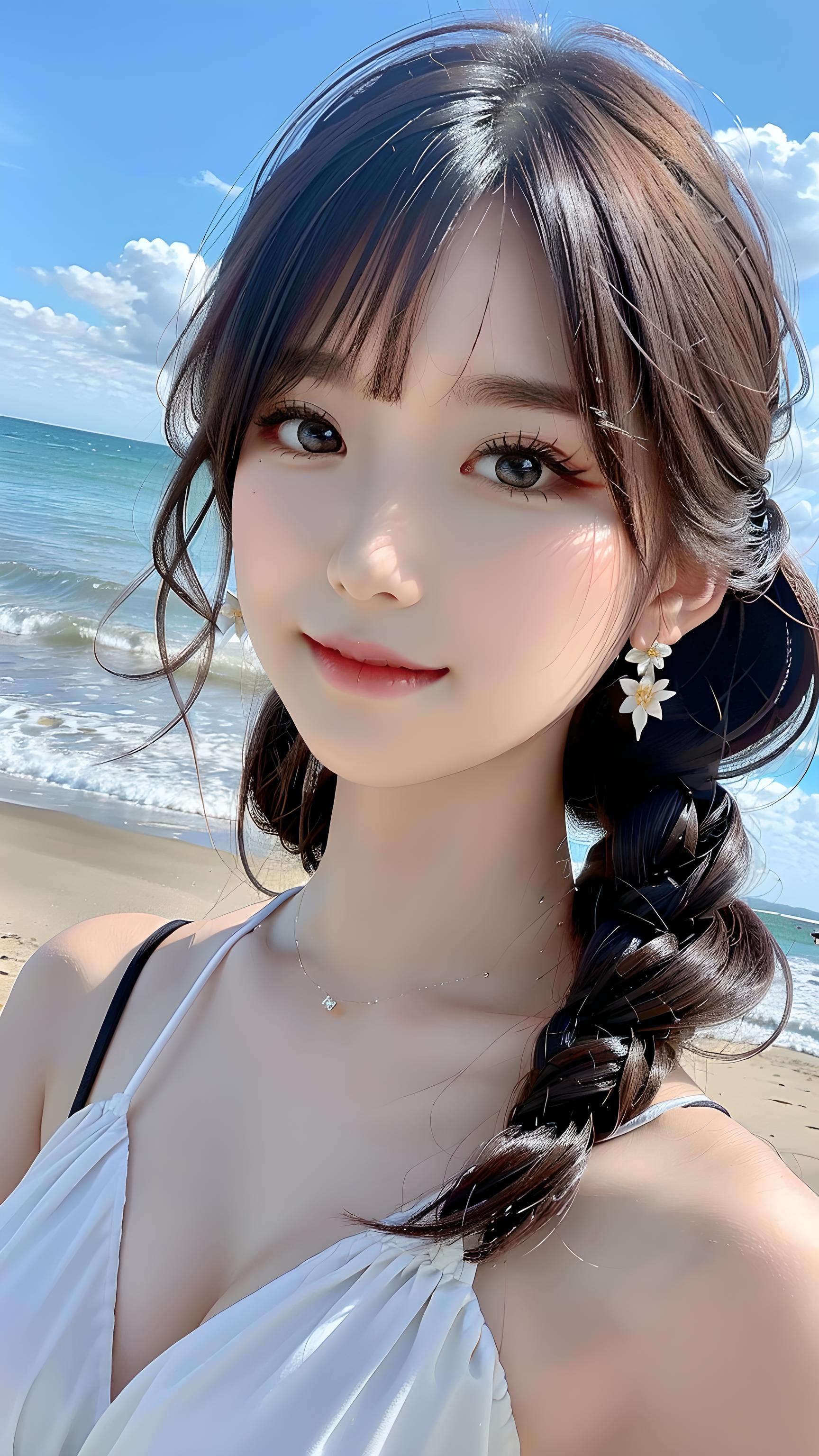 海边姑娘