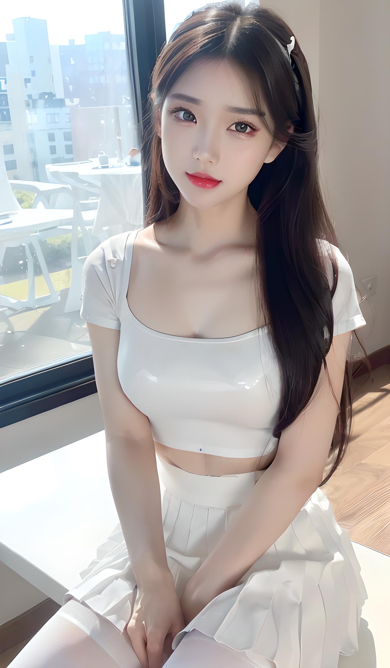甜美女孩