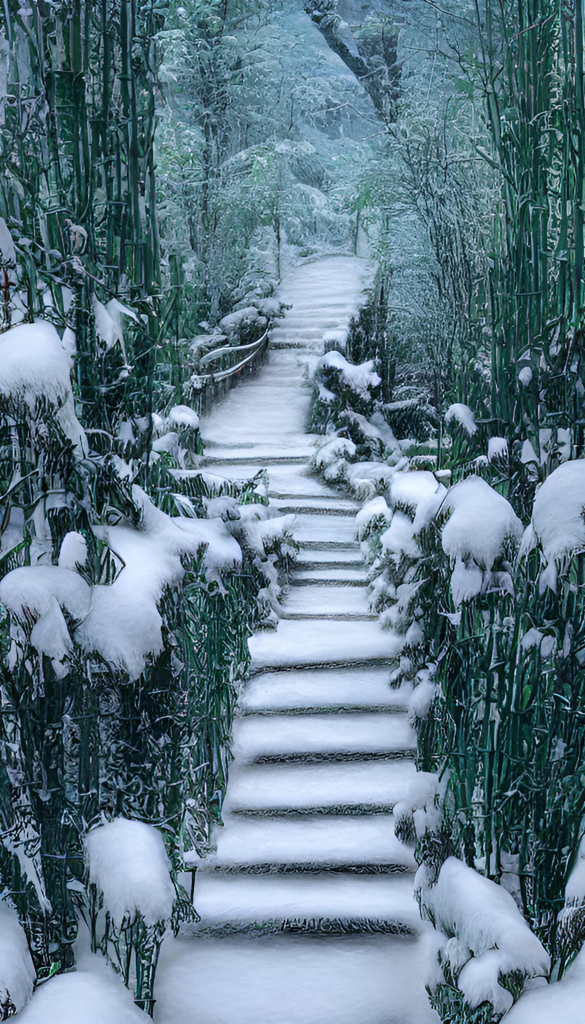 山里的冬天