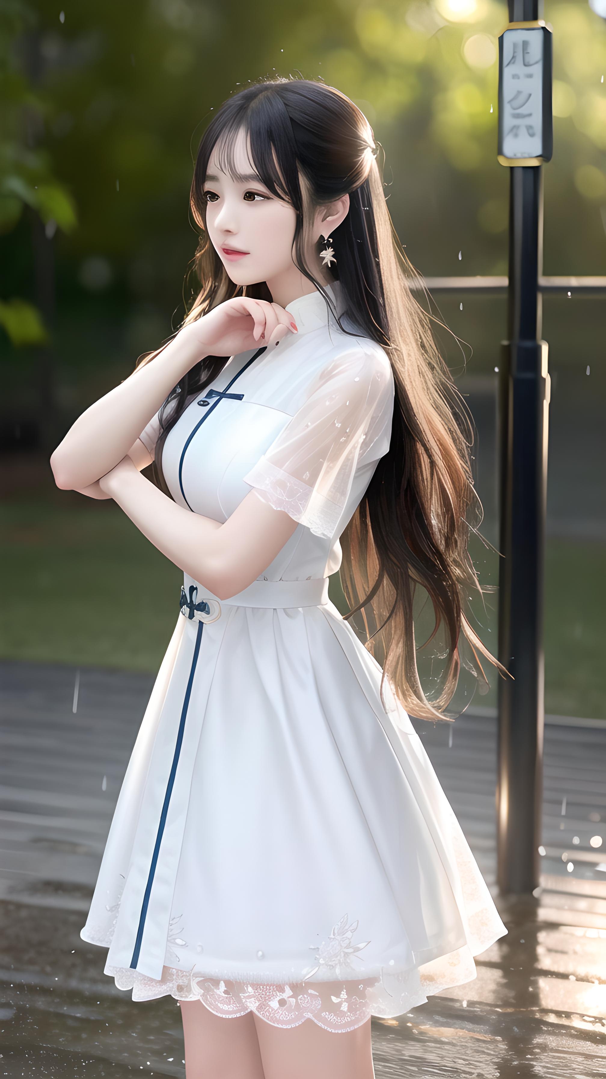 夕阳下的海面，不及你万分之一