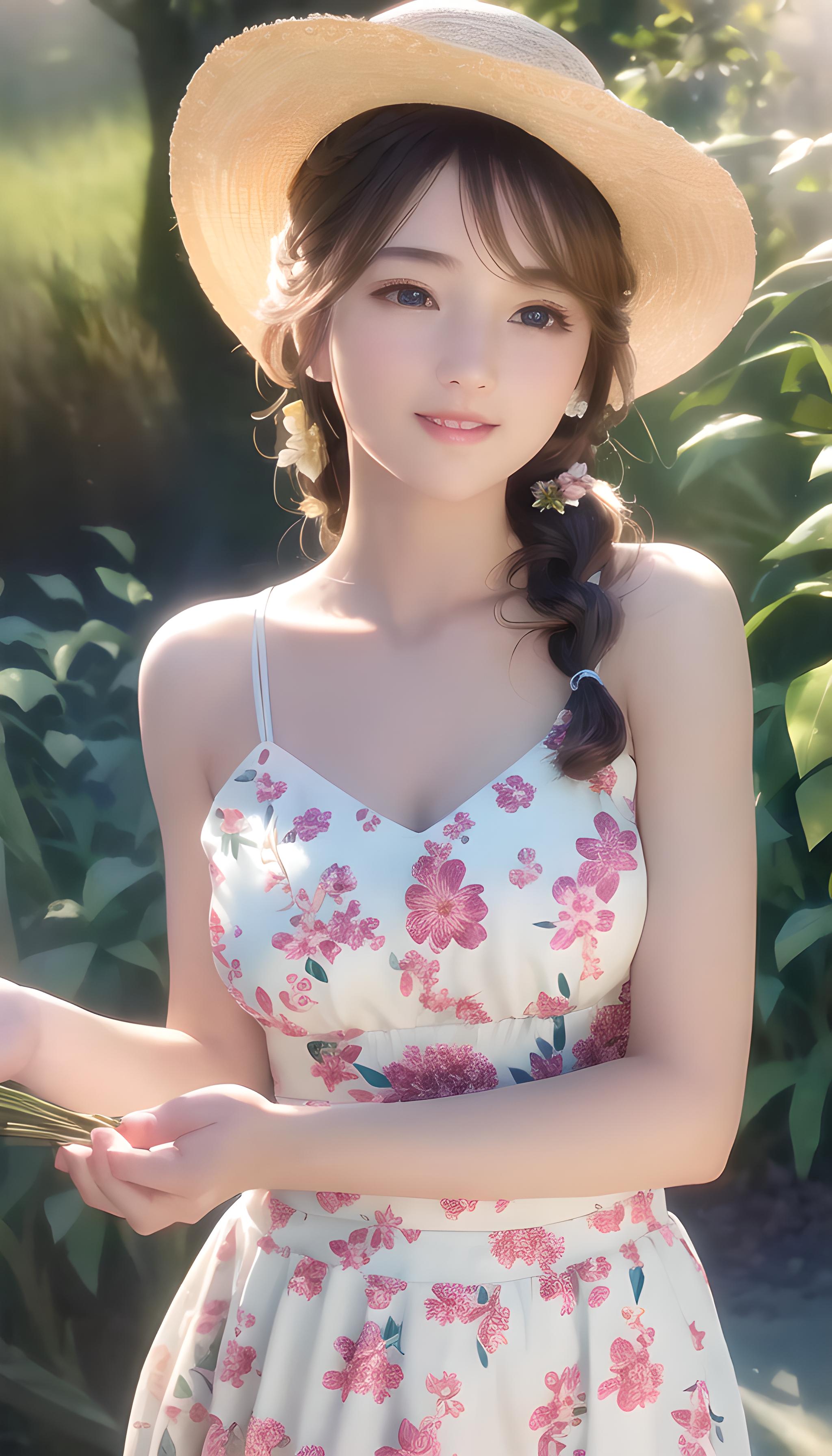 甜美女孩