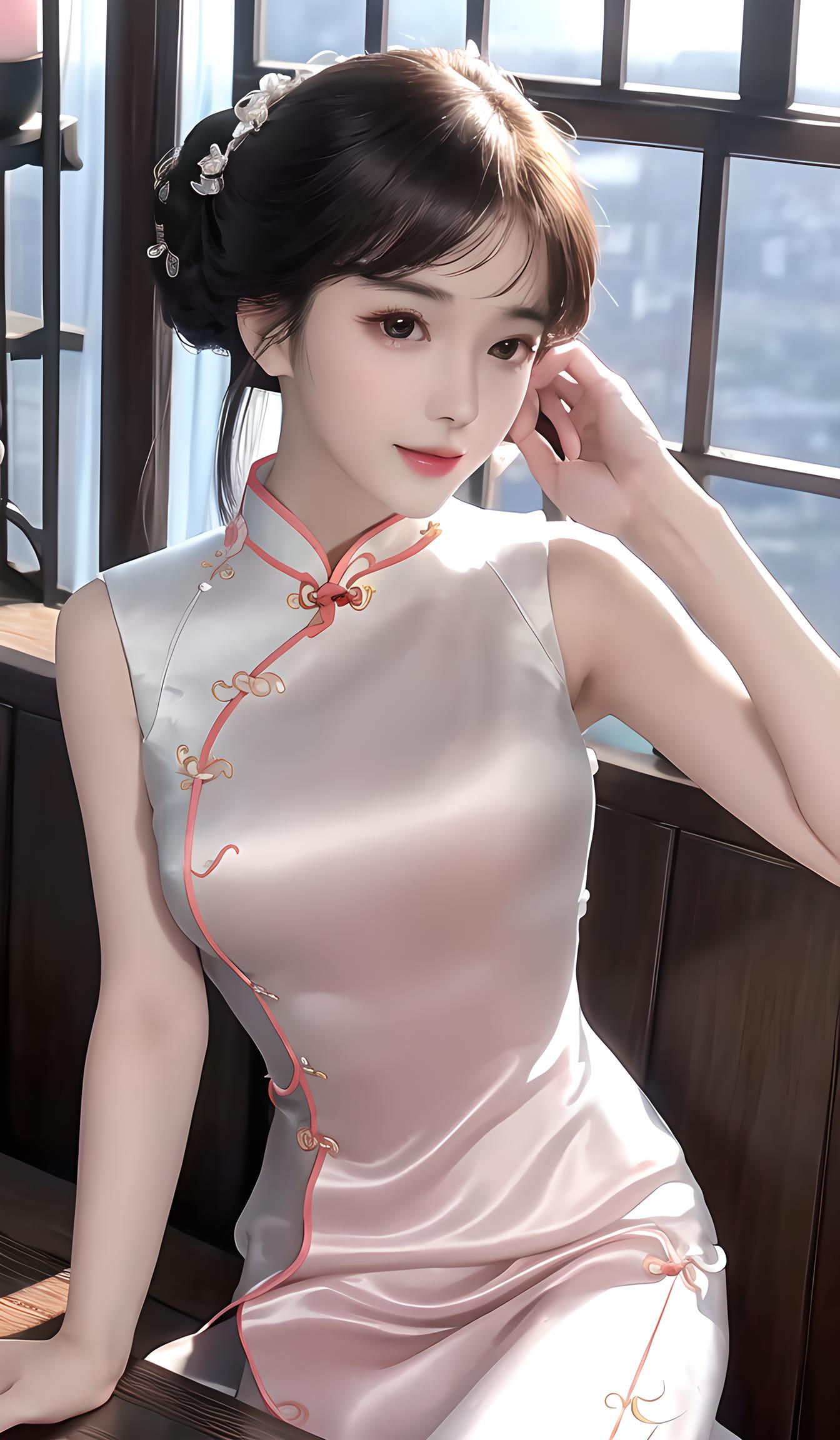 旗袍少女