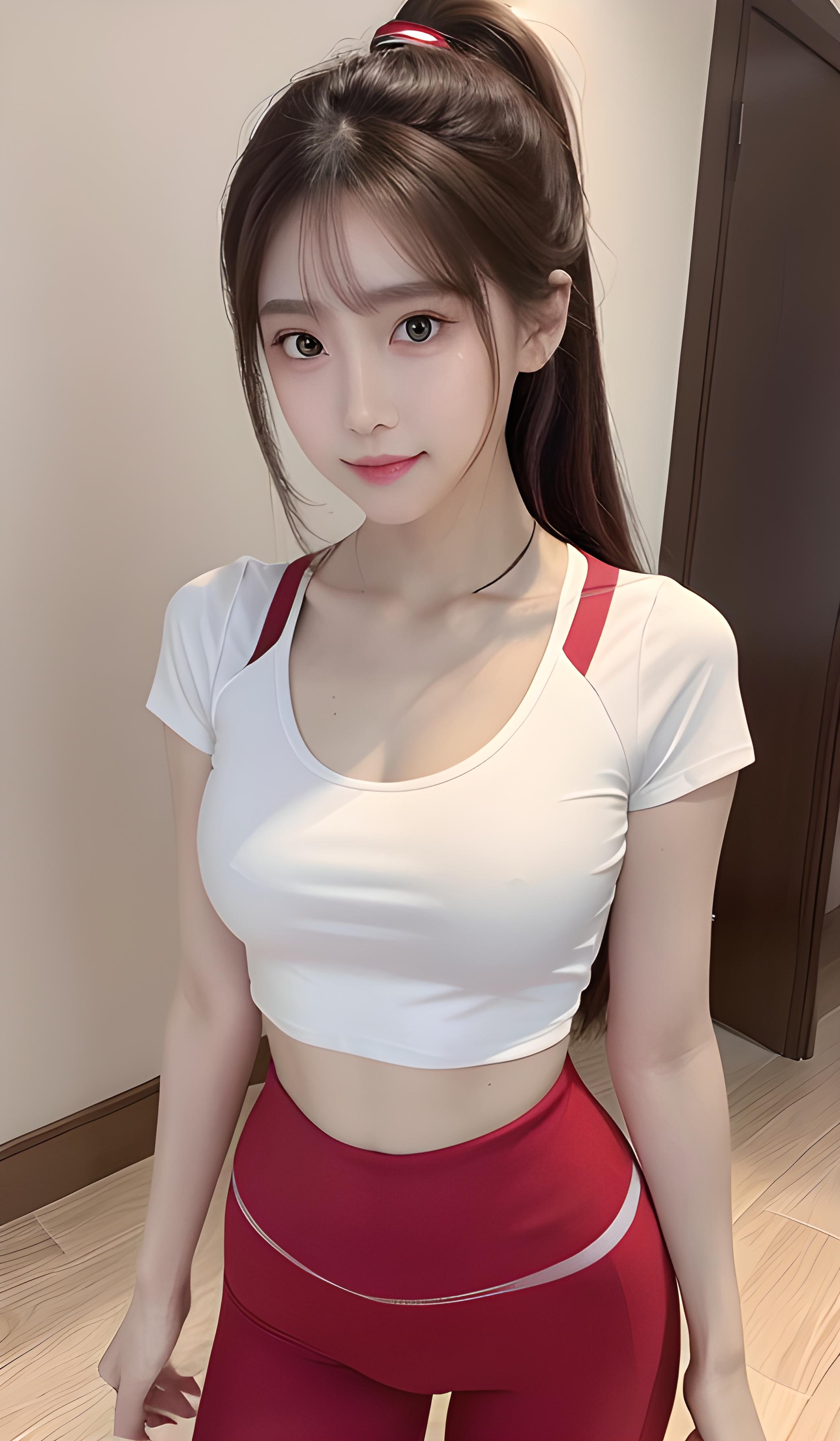 瑜伽美女