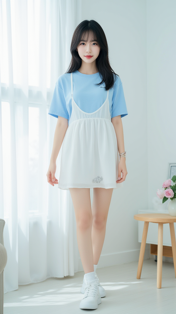 短裙女孩