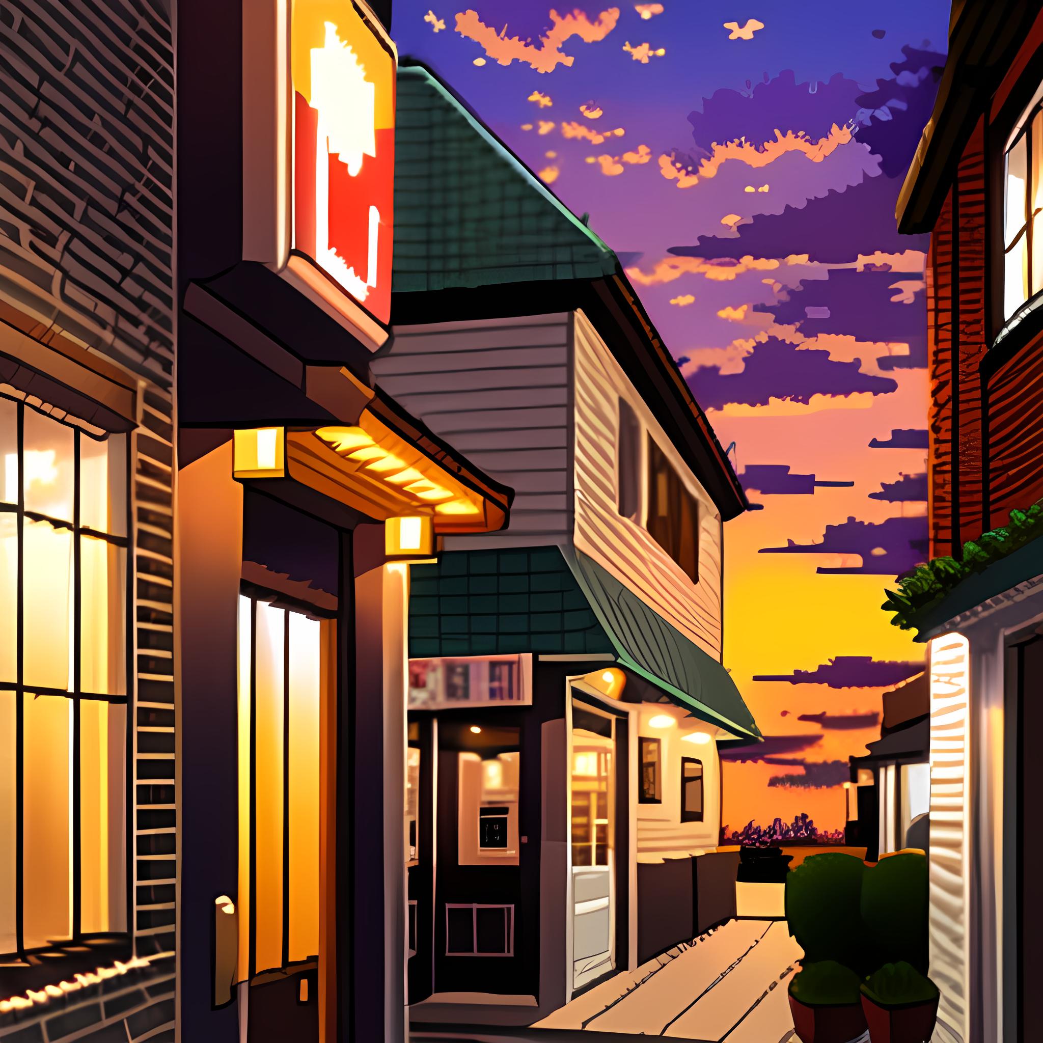 落日街道