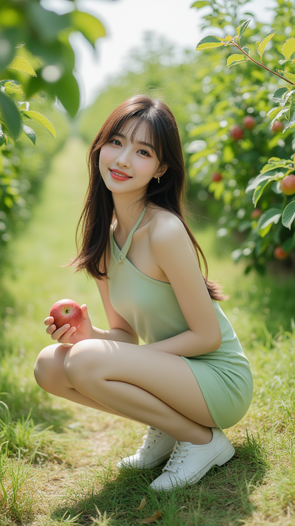 苹果园女孩