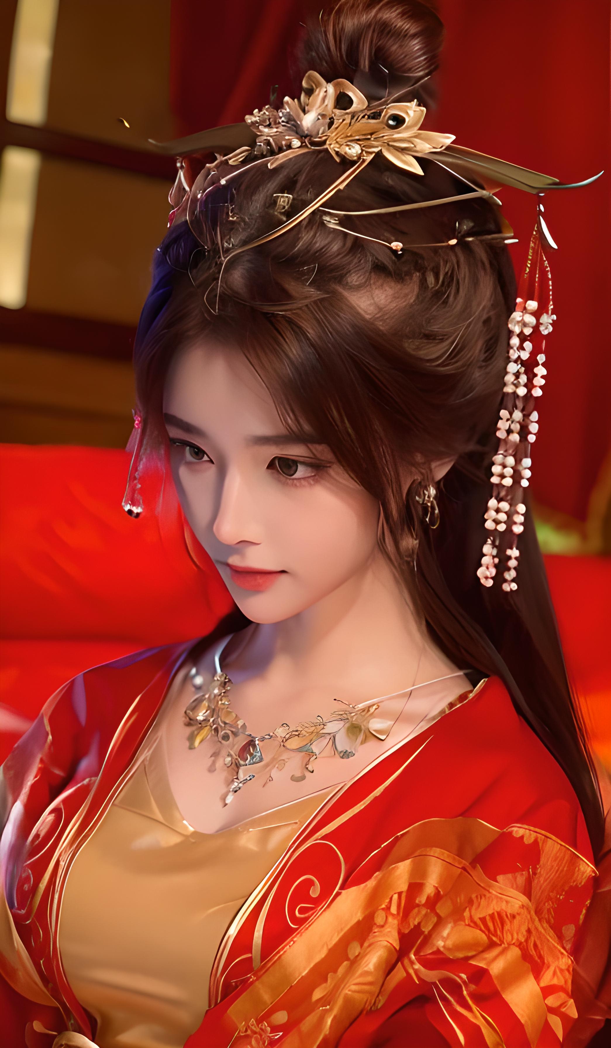 月婵仙子，美女