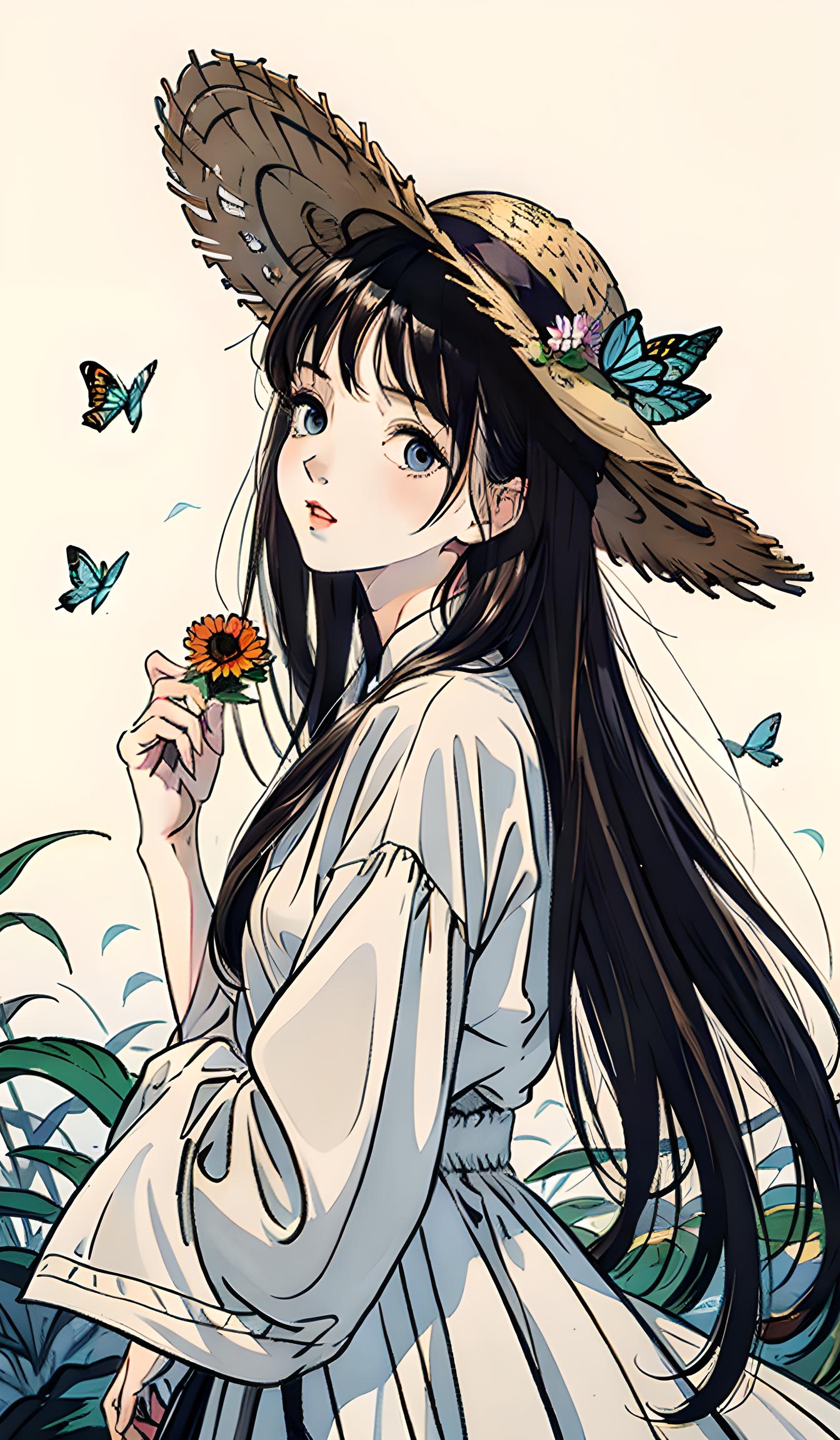蝴蝶女孩