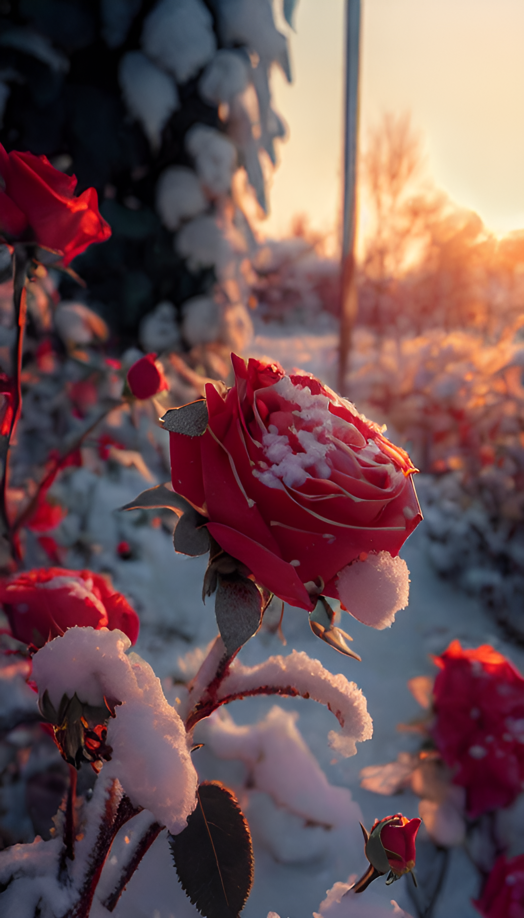 雪中玫瑰🌹