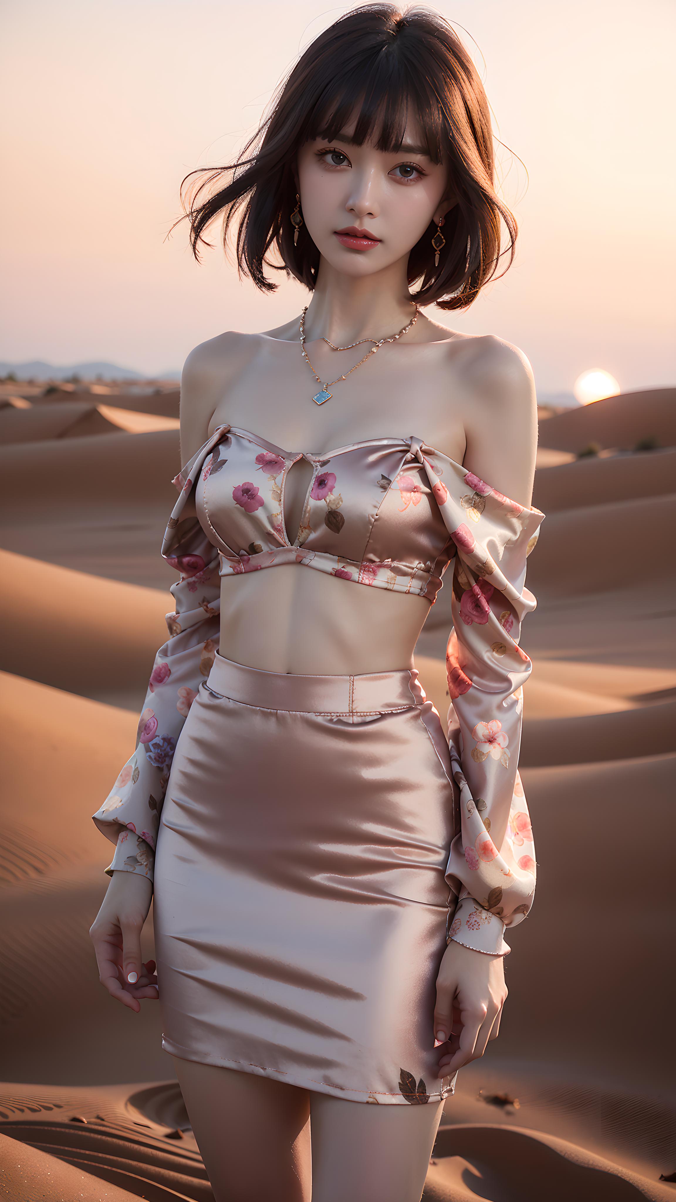沙漠美女