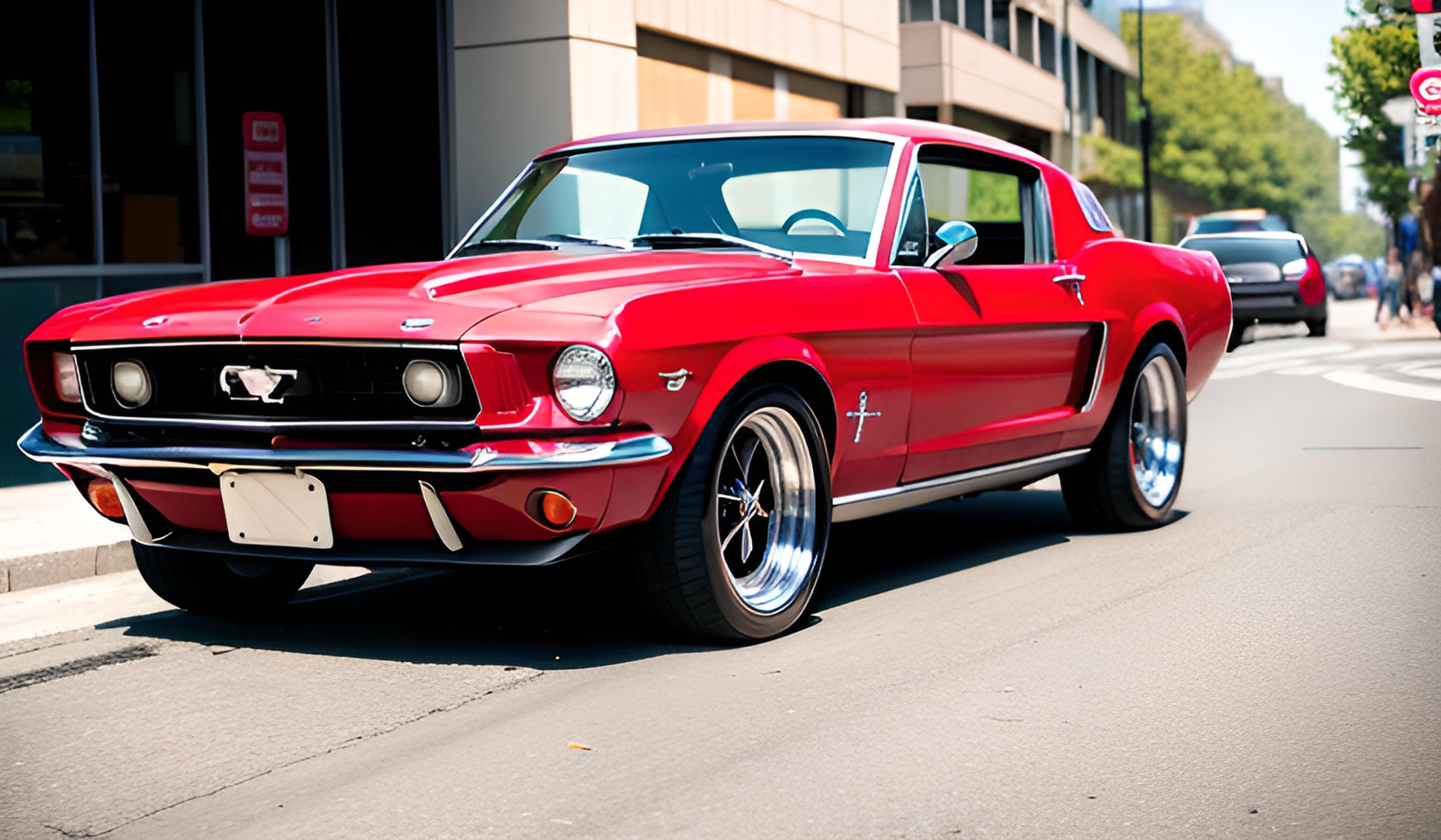 最爱的67年Mustang