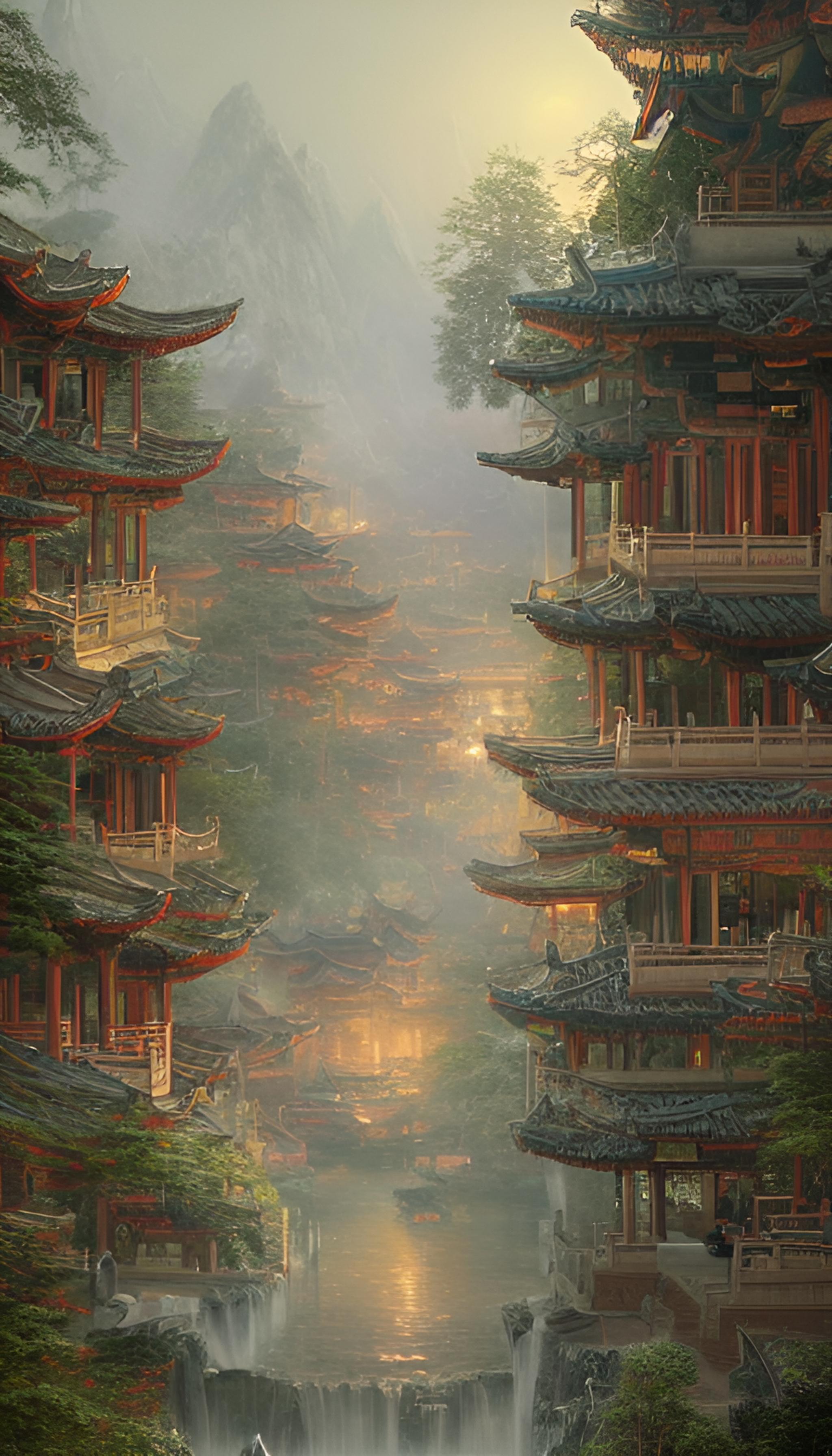 中式风景