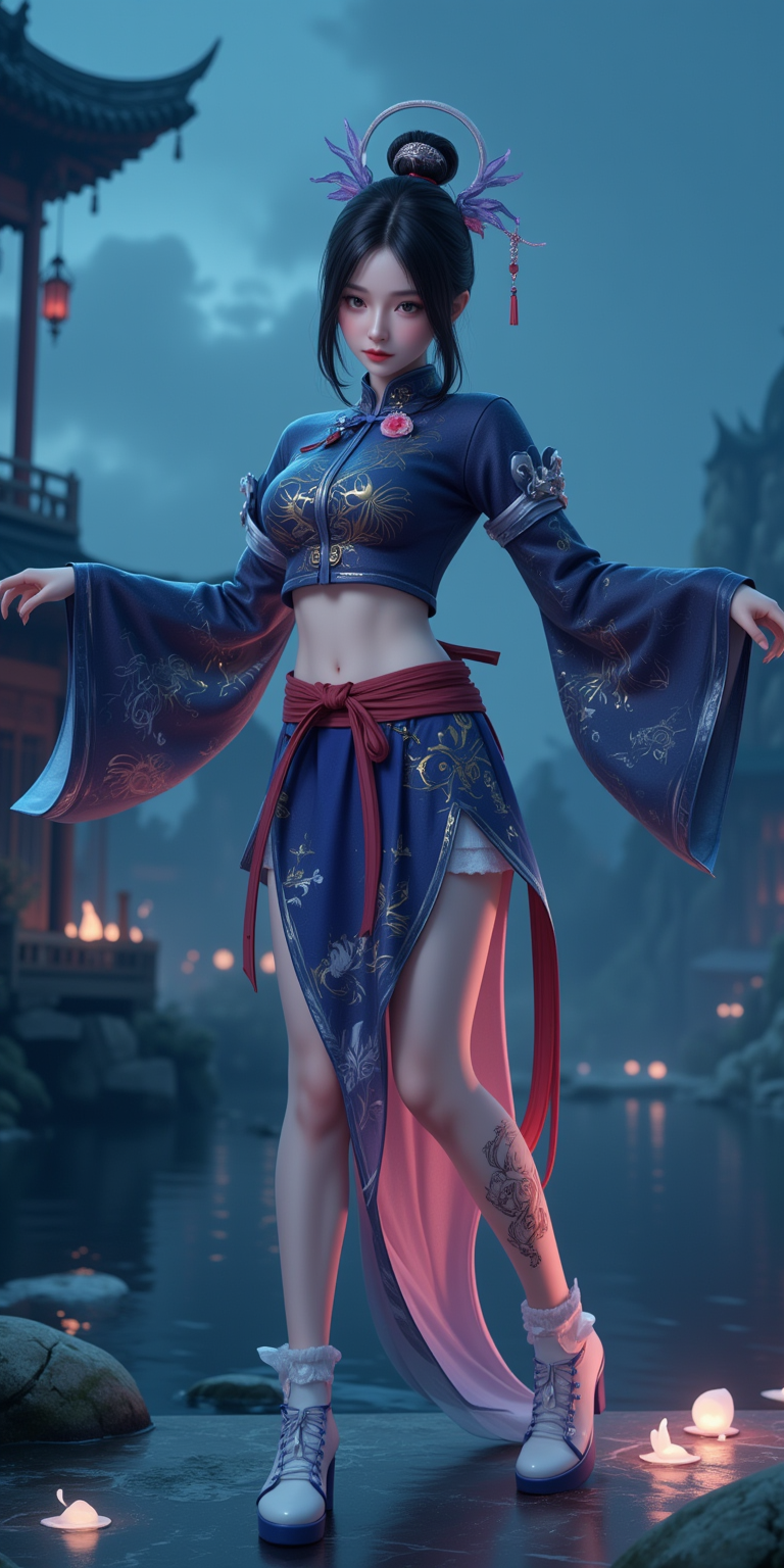 汉服萝莉美女