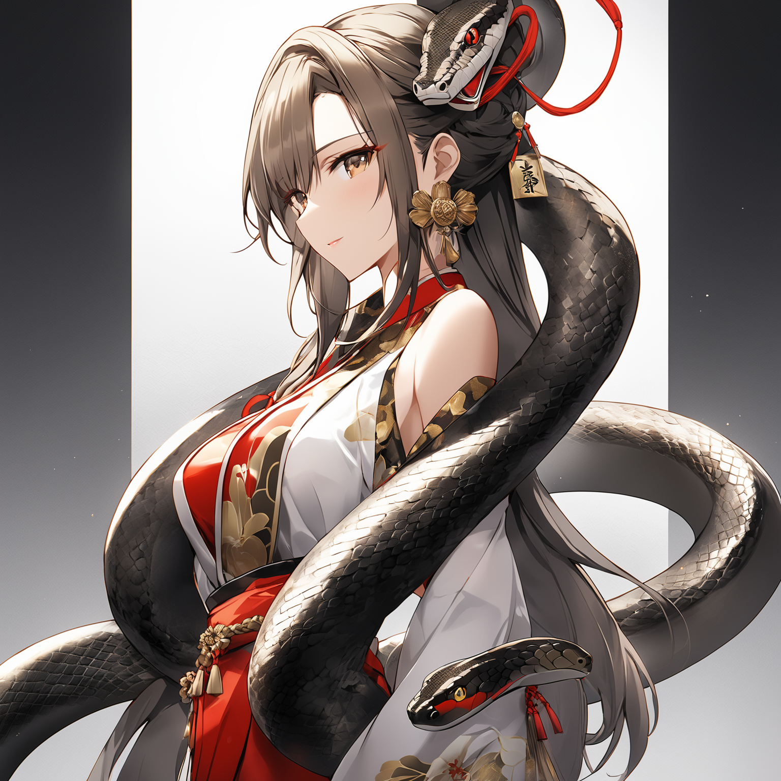 少女与蛇