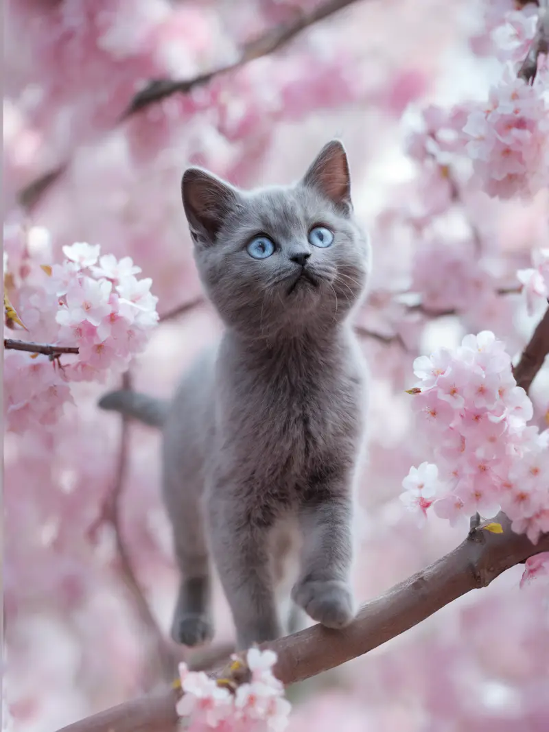宠物猫14：俄罗斯蓝猫