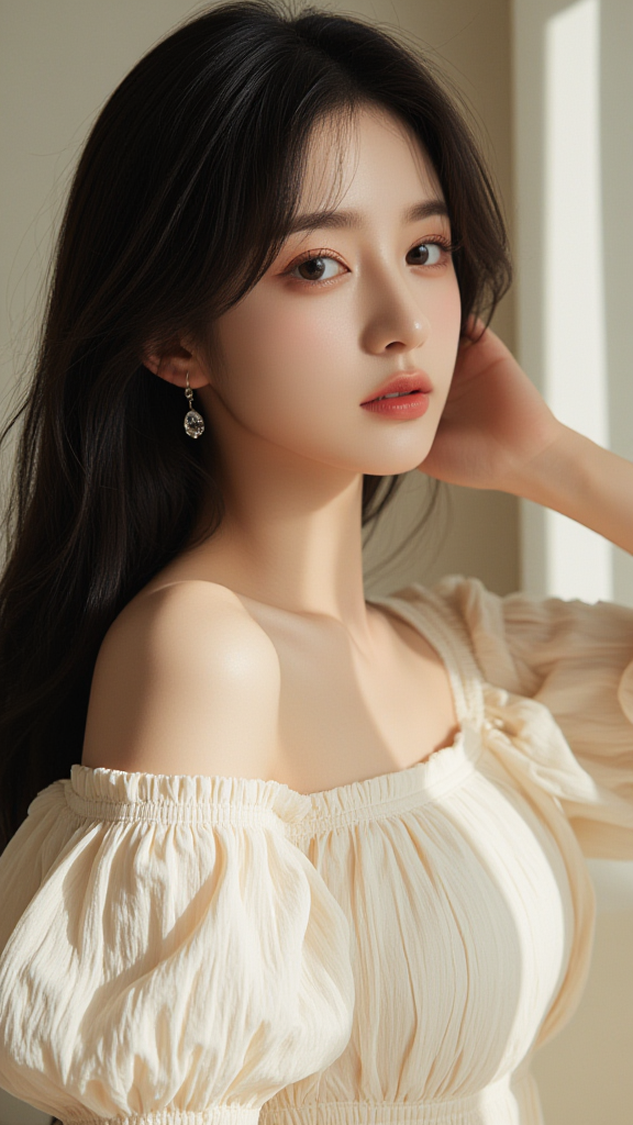 大眼睛美女