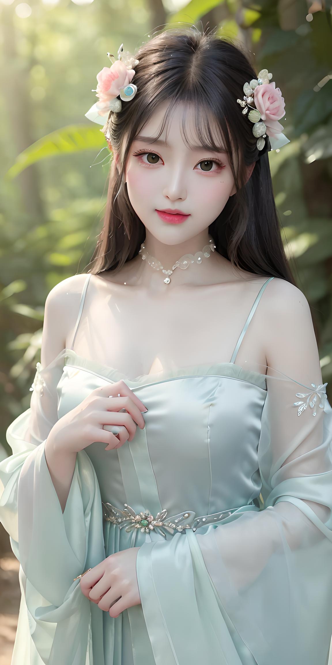 汉服美女，主页更多