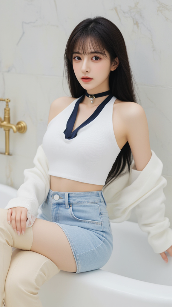 女孩写真照片