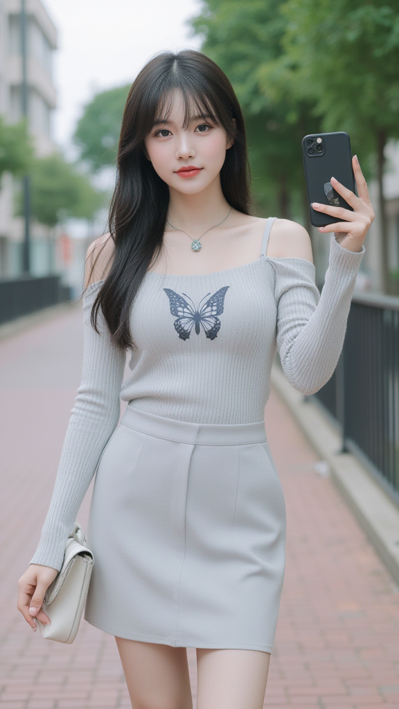 街拍美女