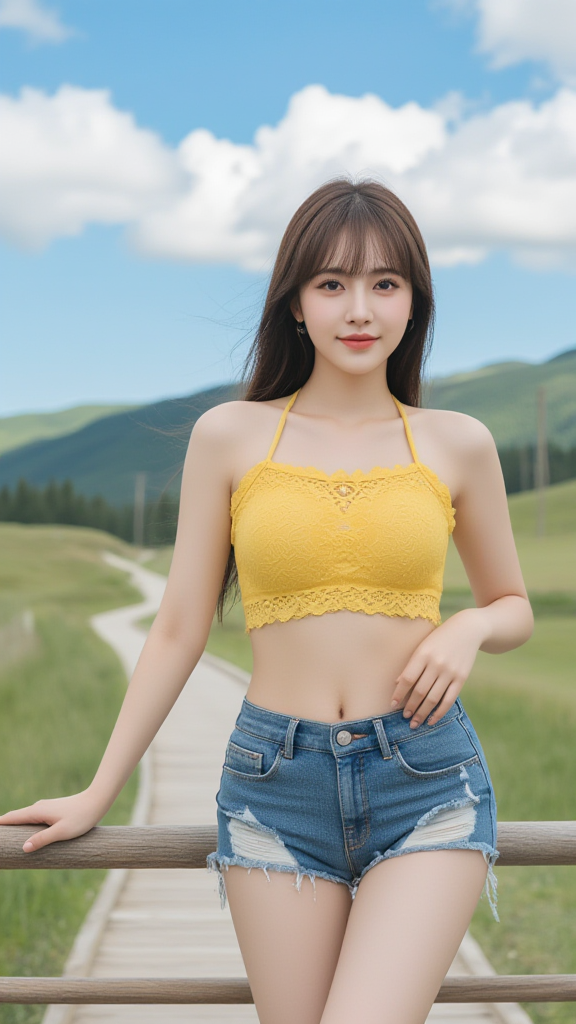 户外女孩