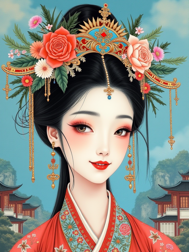 美女
