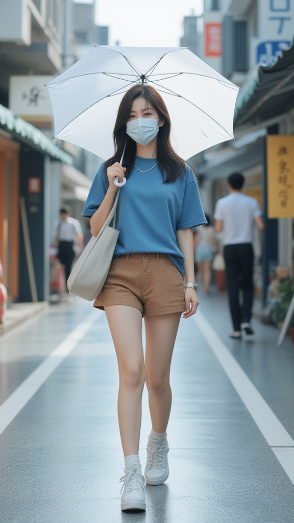 街拍美女