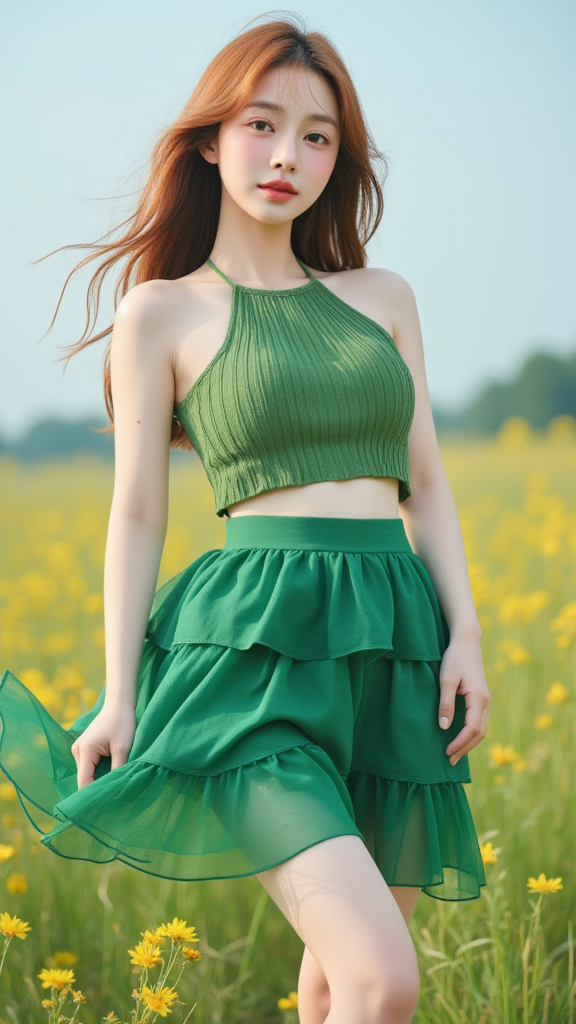 吊带背心女孩