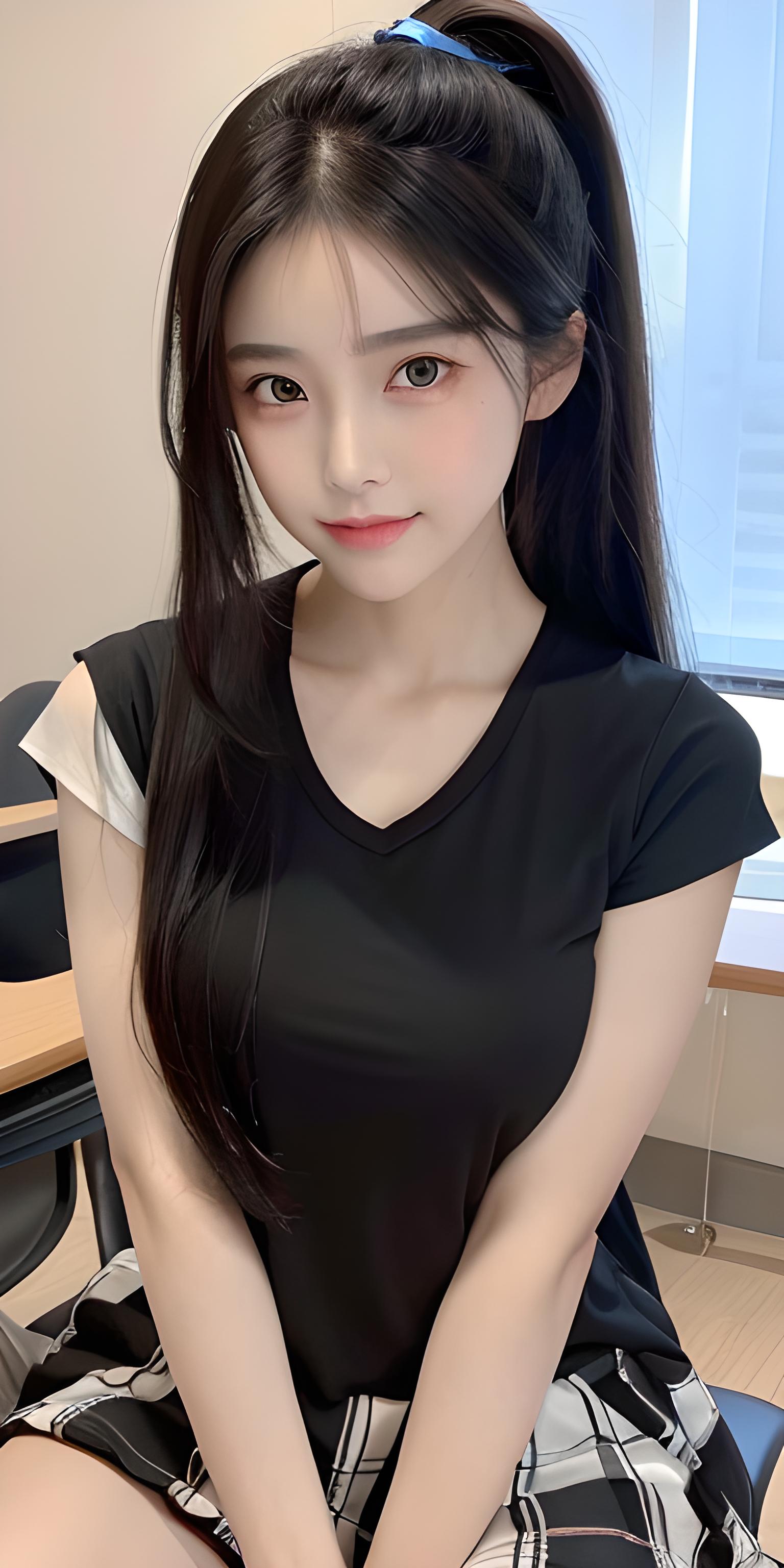 学生美女