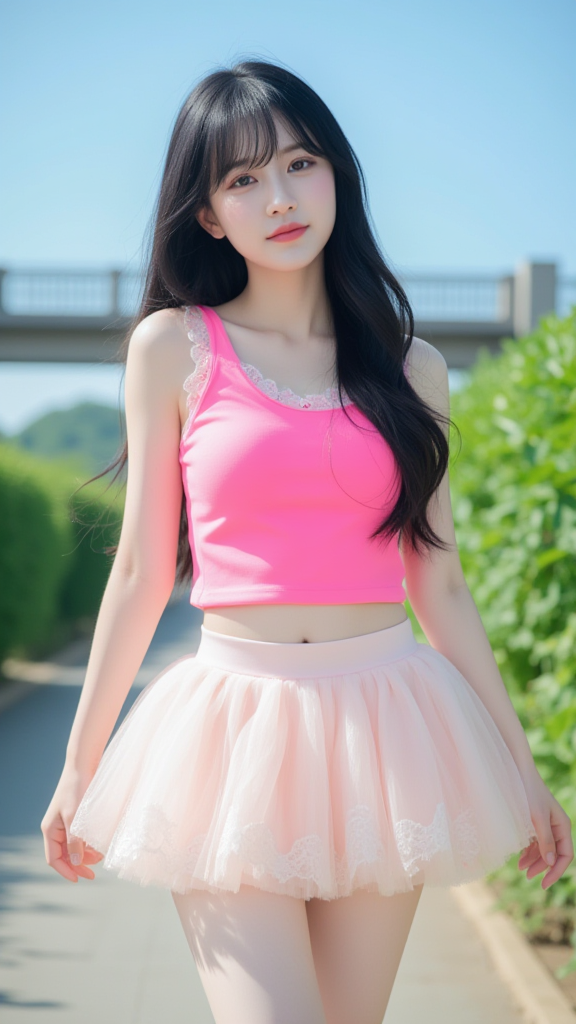 短裙女孩