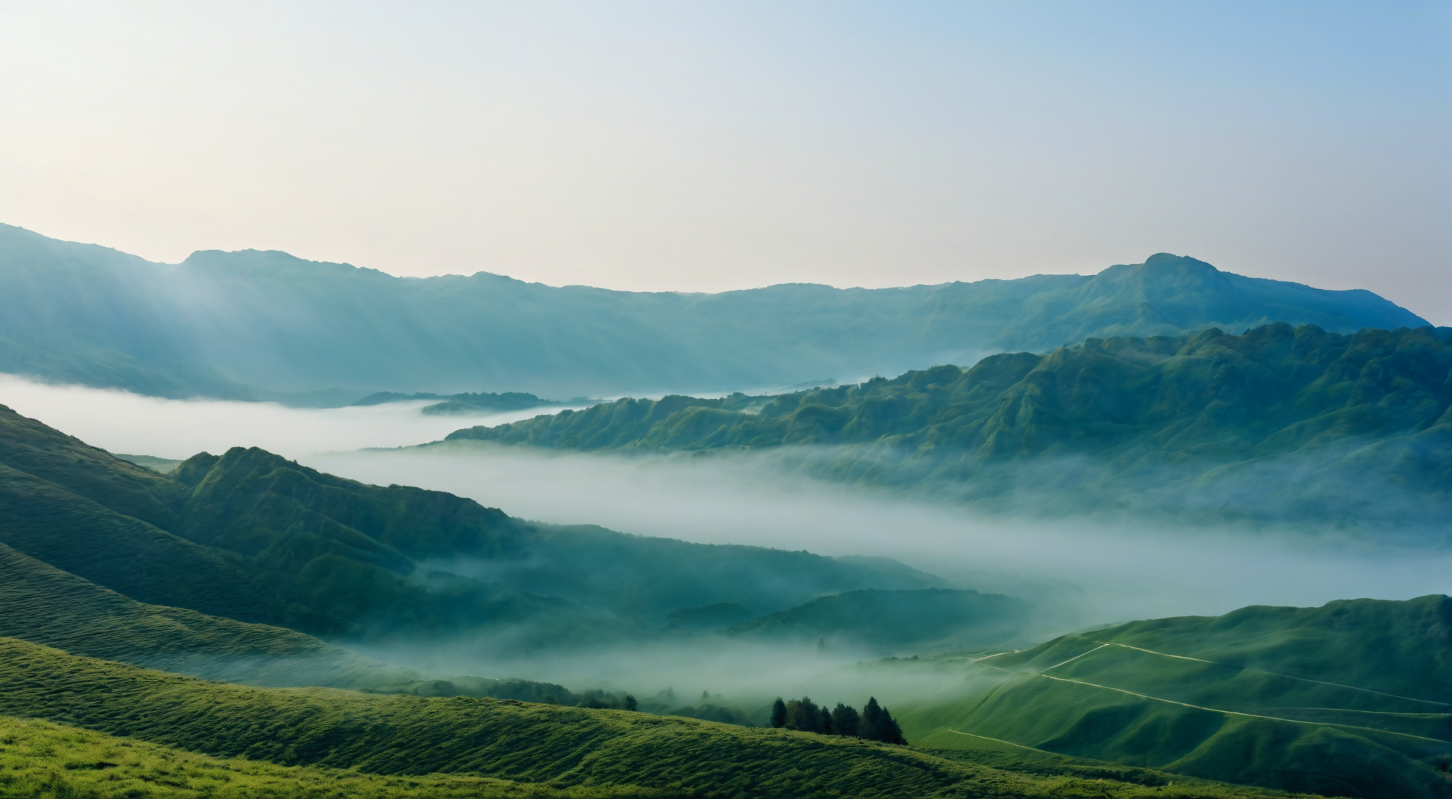 青山绿野