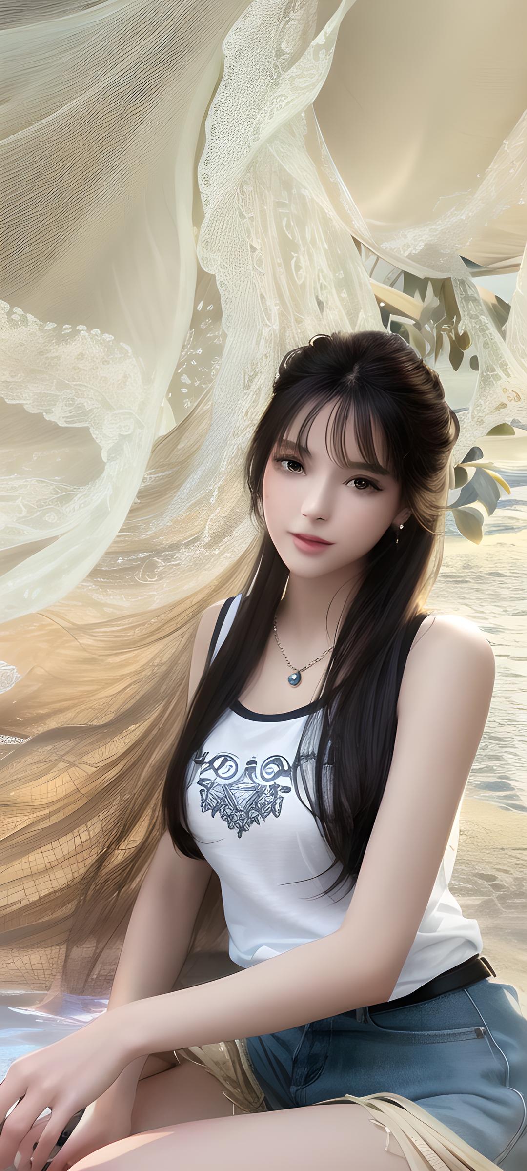 美女