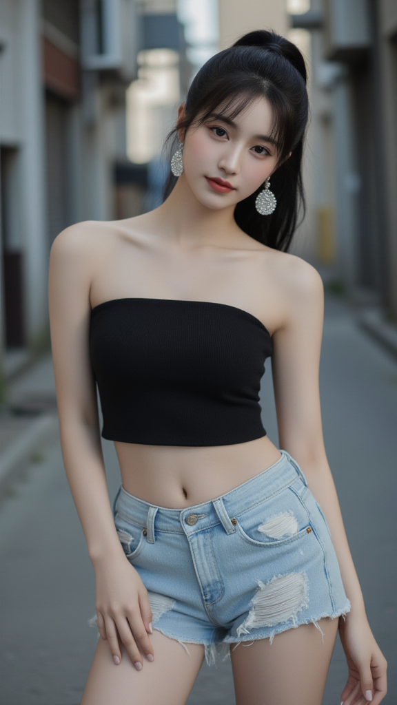 高马尾女孩