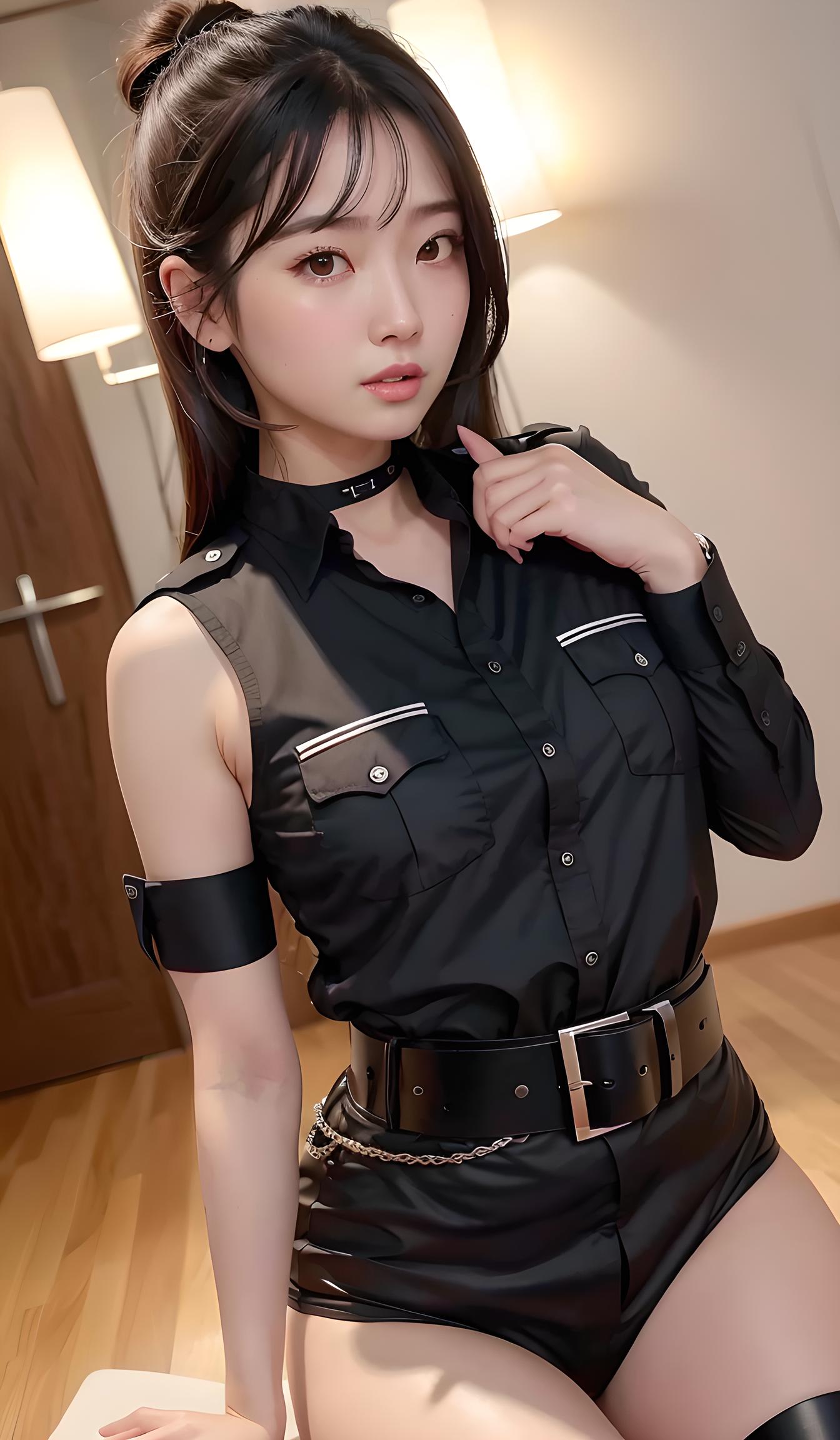 黑衣少女