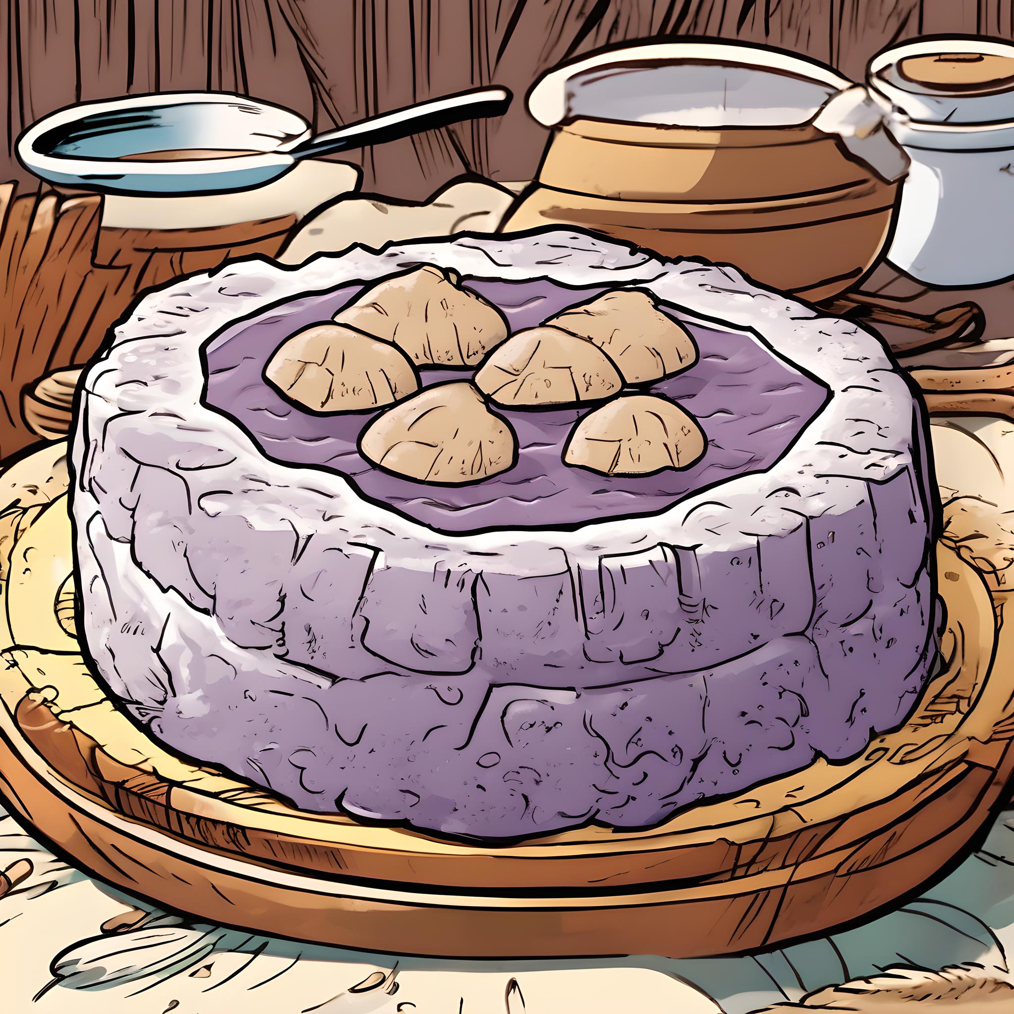 卡通芋头糕