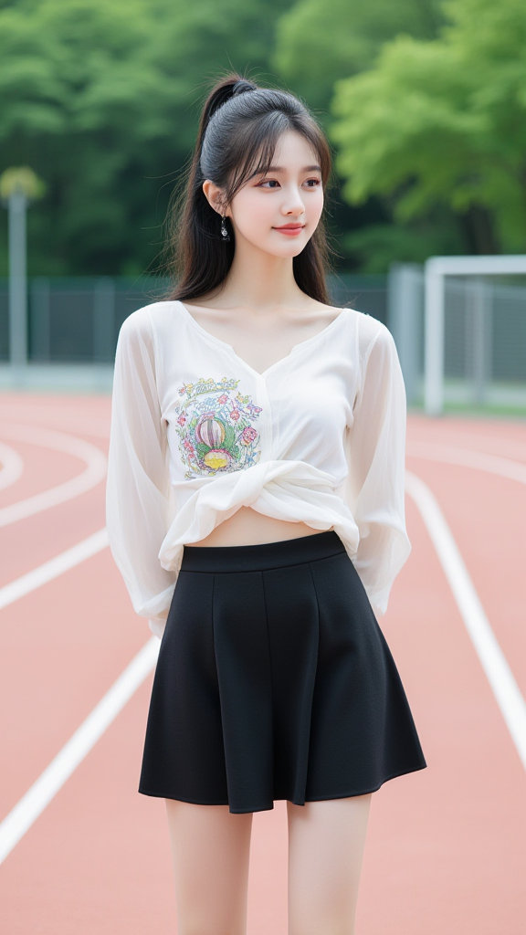 高马尾女孩