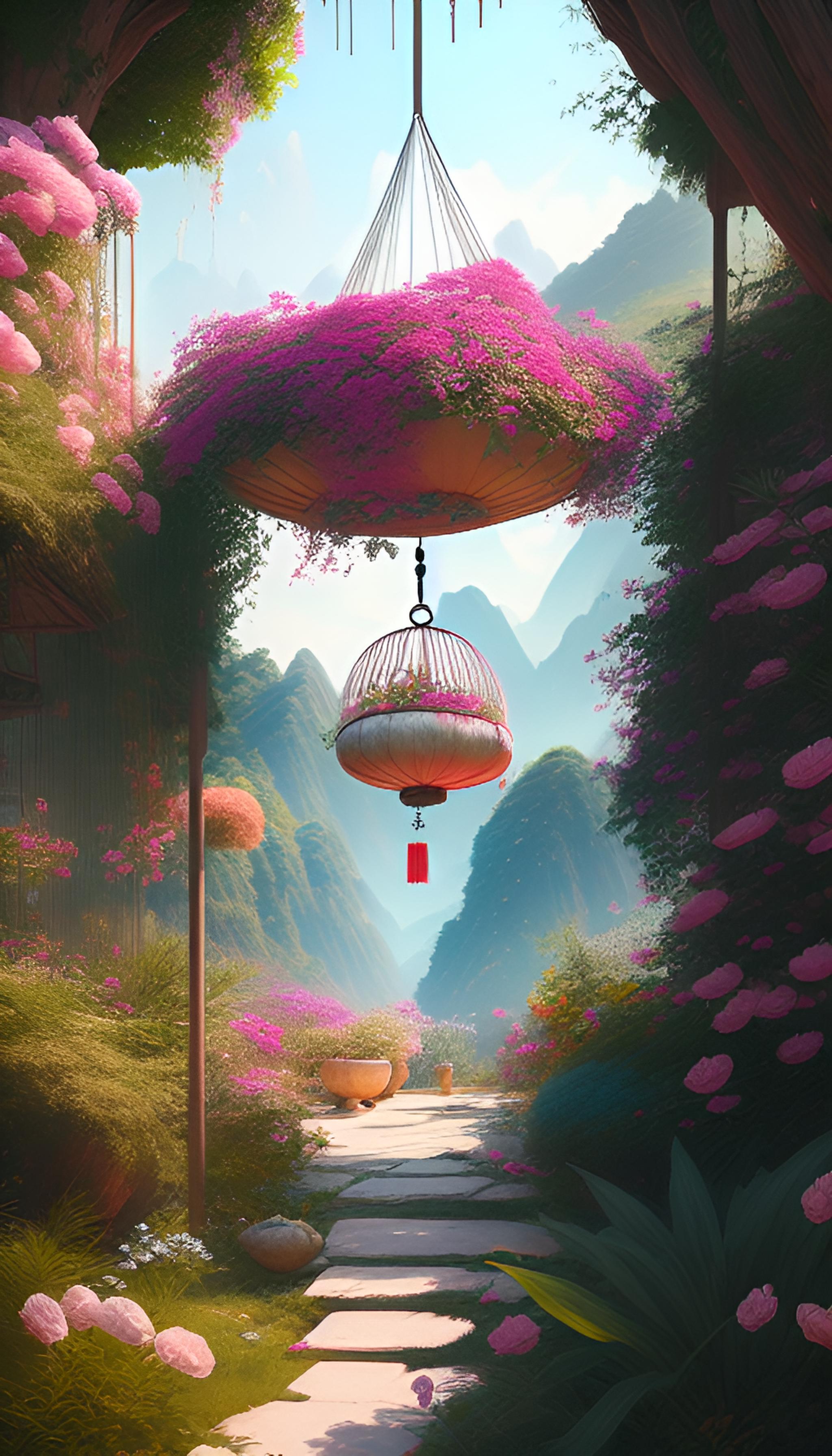 风摇篮风景