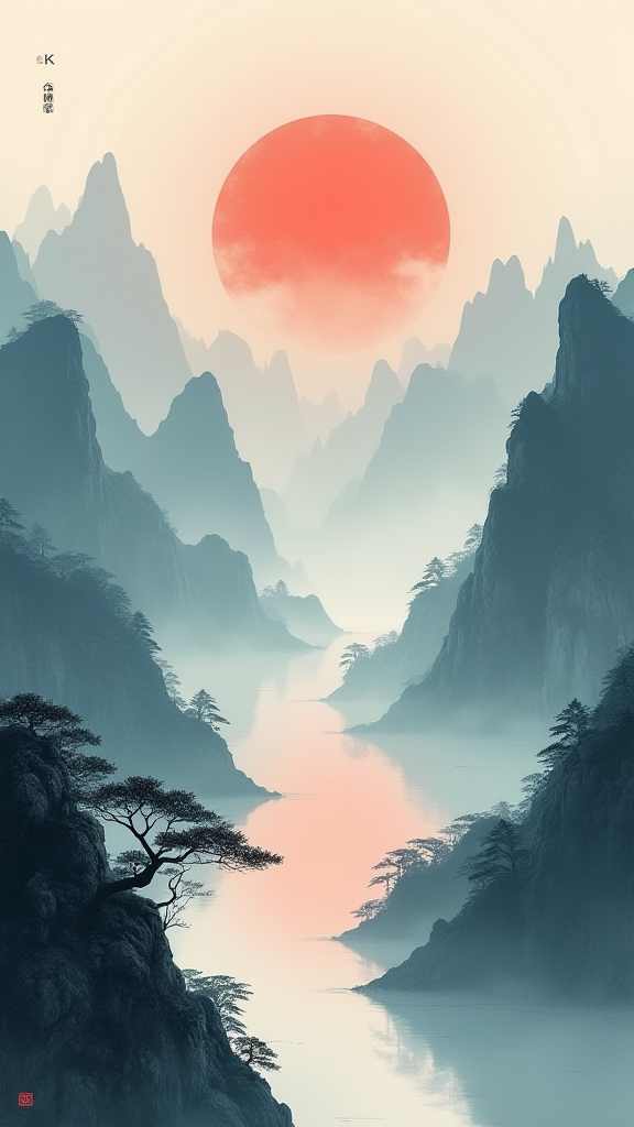 山水画