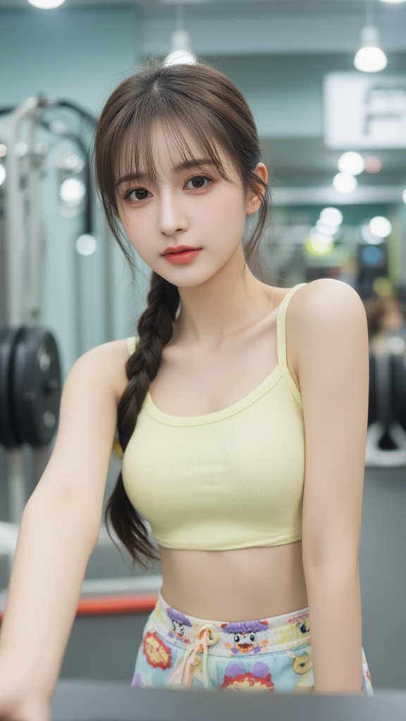 健身房女孩