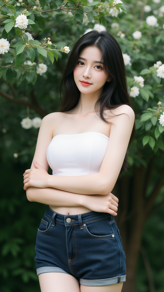 露肩女孩
