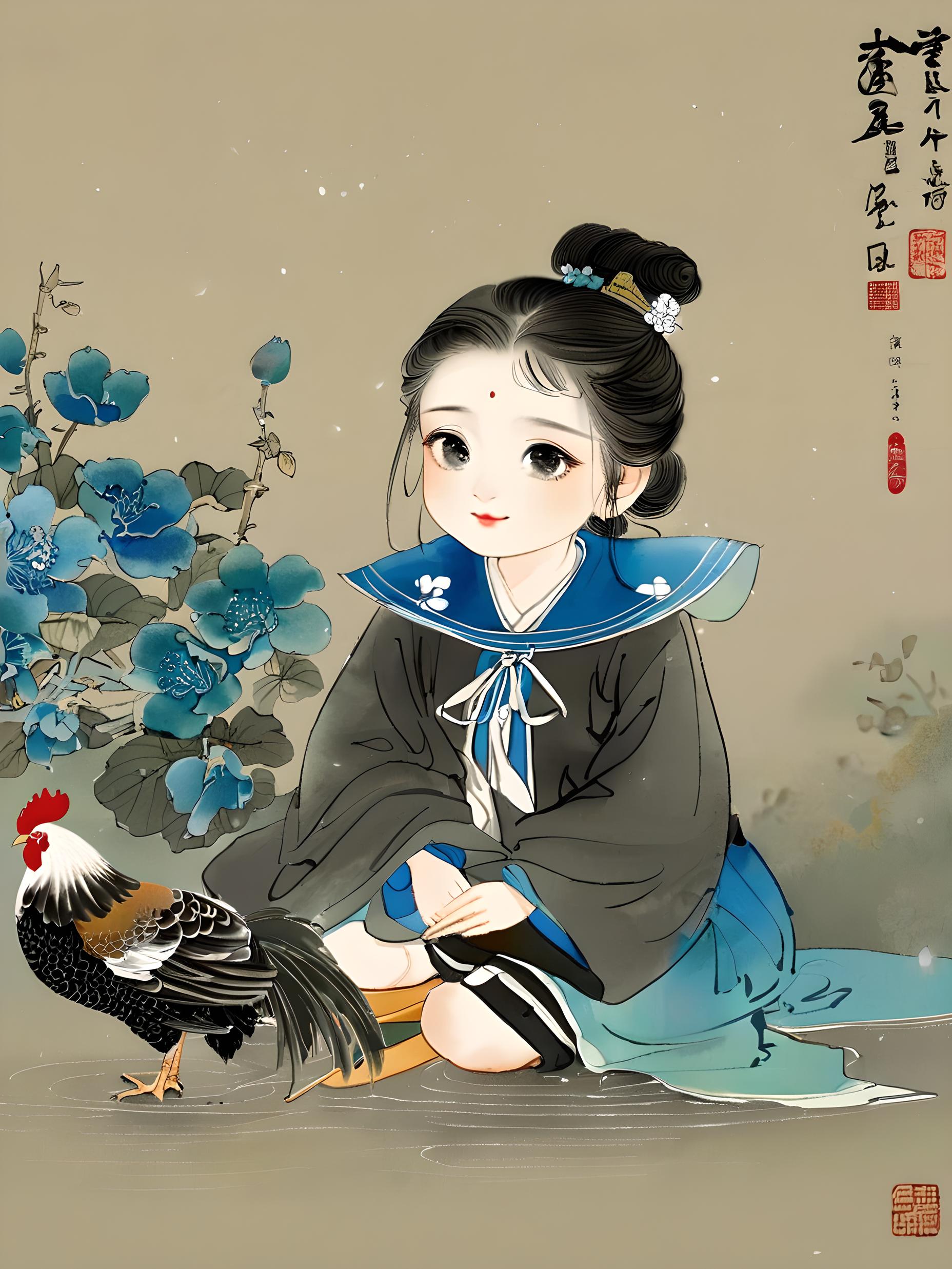 小女孩