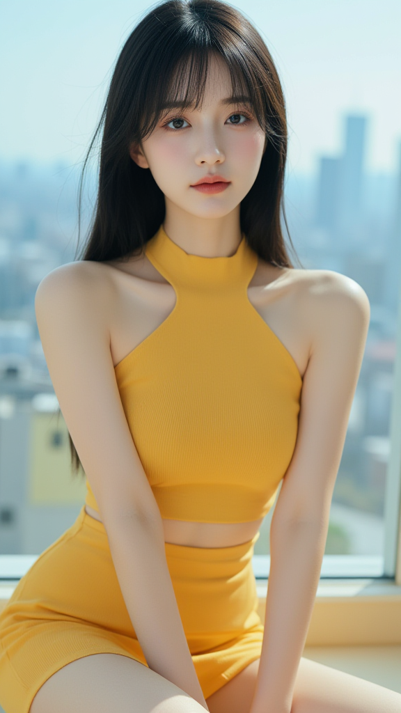 美丽锁骨女孩