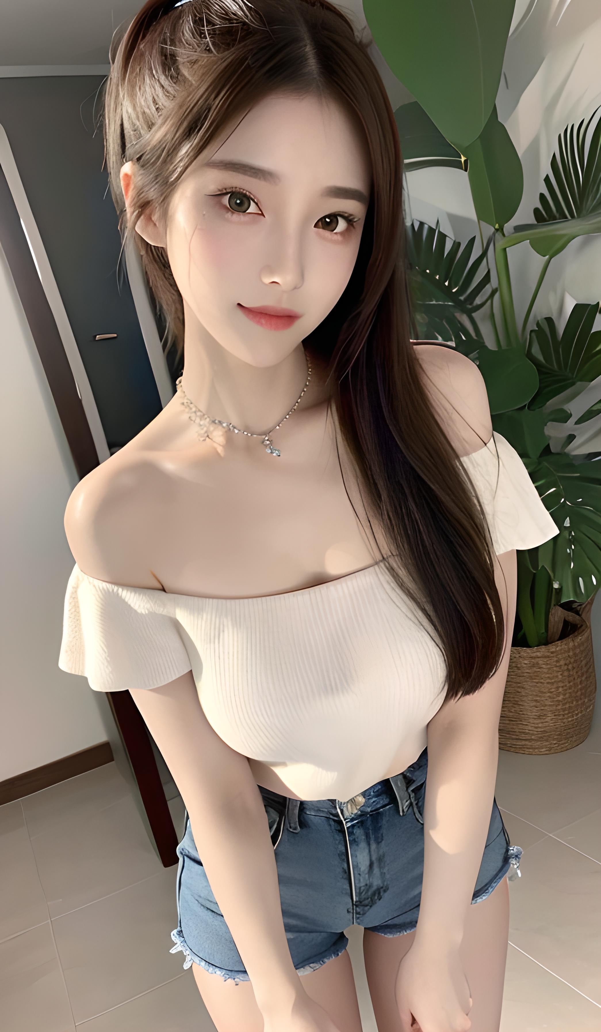 长发美女